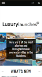 Mobile Screenshot of luxurylaunches.com